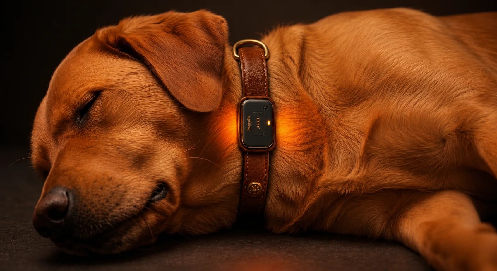 Atlas smart dog collar Pulse Therapy - drug-free haptic vibration anxiety relief