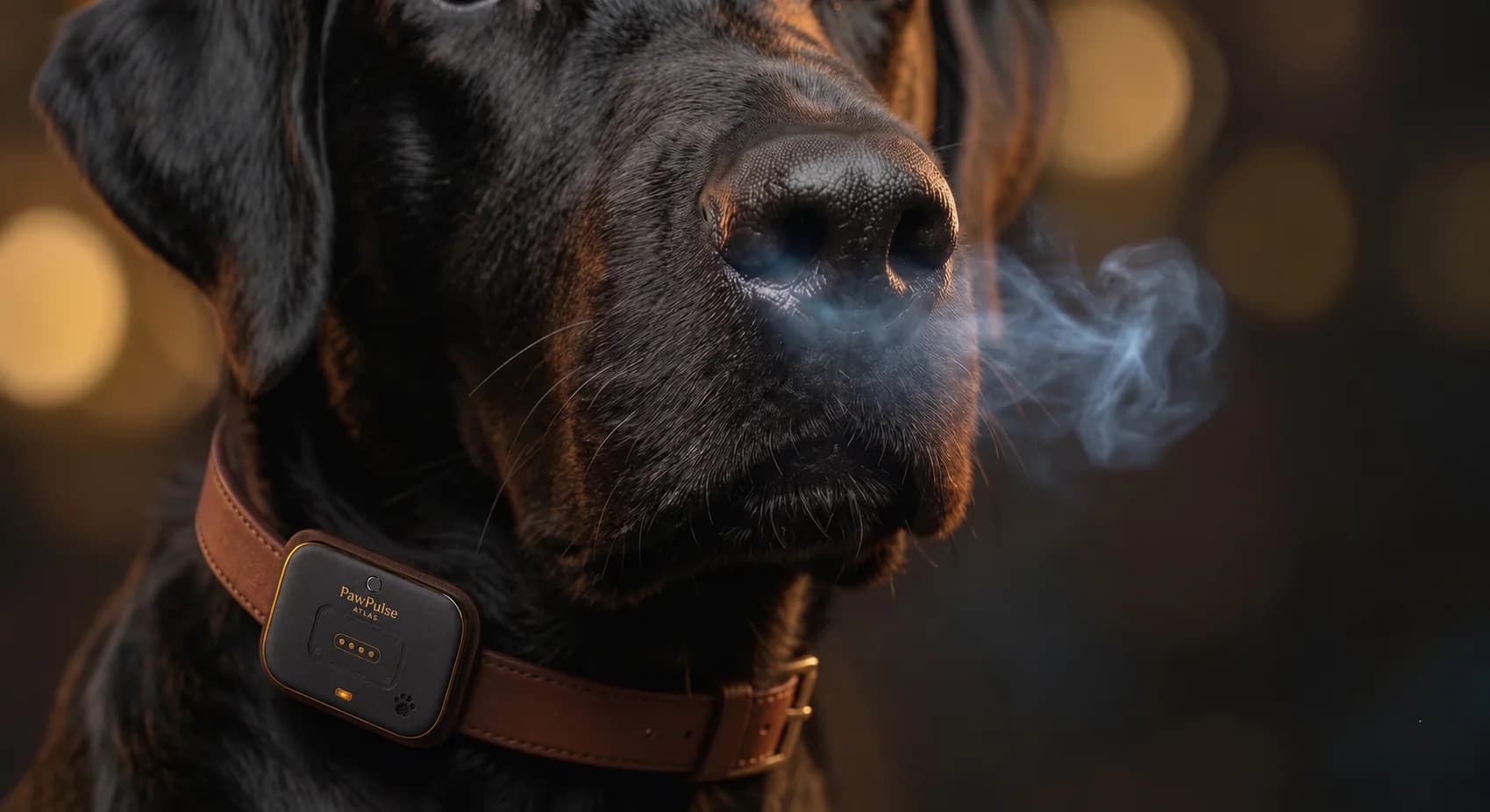 Atlas smart dog collar VOC sensor - detecting dental disease, metabolic changes, and systemic stress through breath chemistry