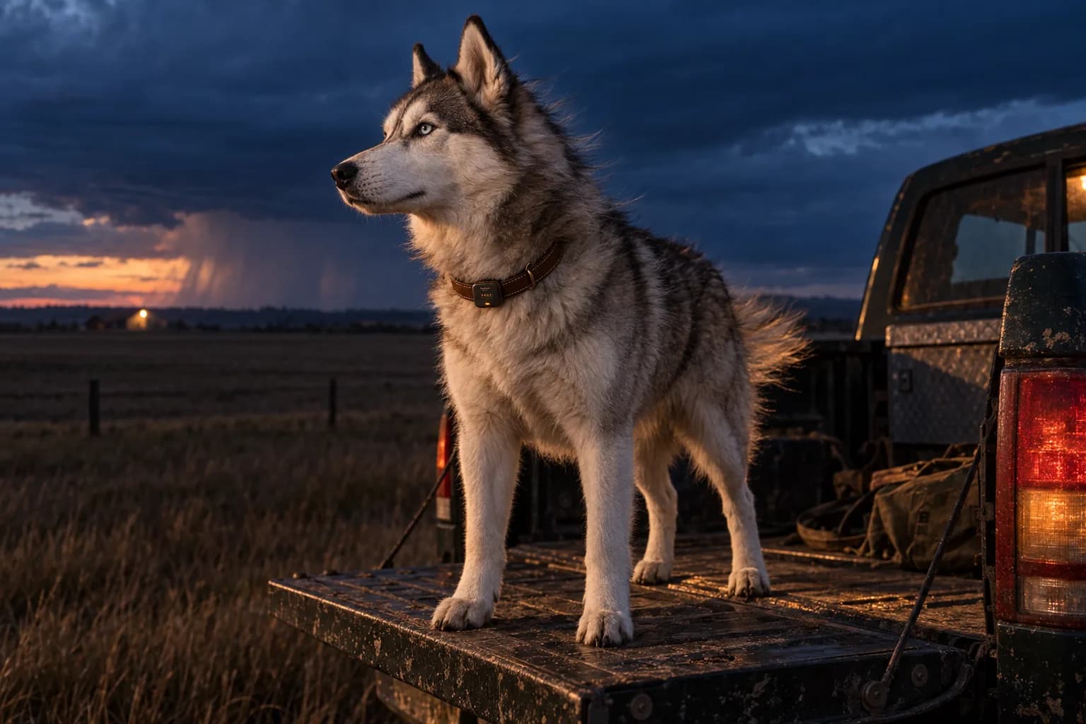 Rural property: outdoor tracking and coverage with Lucero on the collar